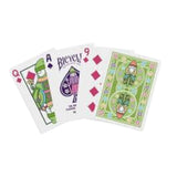 Cartas Poker Garden Gnome Bicycle Verde Air Cushion Premium