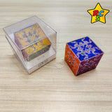Cubo Gear 3x3 Transparente Tiled Engranajes Qiyi Rompecabezas