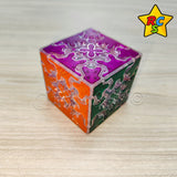 Cubo Gear 3x3 Transparente Tiled Engranajes Qiyi Rompecabezas