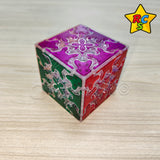 Cubo Gear 3x3 Transparente Tiled Engranajes Qiyi Rompecabezas