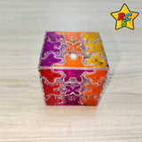 Cubo Gear 3x3 Transparente Tiled Engranajes Qiyi Rompecabezas
