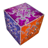 Cubo Gear 3x3 Transparente Tiled Engranajes Qiyi Rompecabezas