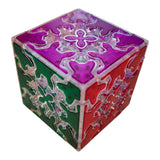 Cubo Gear 3x3 Transparente Tiled Engranajes Qiyi Rompecabezas
