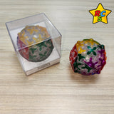 Gear Cube 3x3 Ball Esfera Engranajes Transparente Tiled Qiyi