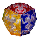 Gear Cube 3x3 Ball Esfera Engranajes Transparente Tiled Qiyi