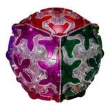 Gear Cube 3x3 Ball Esfera Engranajes Transparente Tiled Qiyi