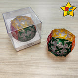 Gear Cube 3x3 Ball Esfera Engranajes Transparente Tiled Qiyi
