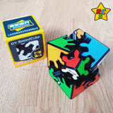 Gear Shift Cube 2x2 Qiyi Cubo Engranajes Tiled Piñon