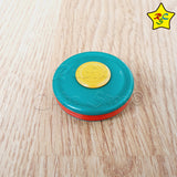 Haptic Coin Spinner Button Qiyi Antiestres Juguete Fidget Estres