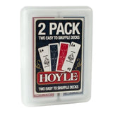 Juego Cartas Poker Hoyle Slice Duo Pack Azul Rojo Delgadas