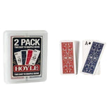 Juego Cartas Poker Hoyle Slice Duo Pack Azul Rojo Delgadas