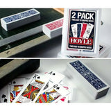 Juego Cartas Poker Hoyle Slice Duo Pack Azul Rojo Delgadas