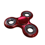 Spinner Metalico Lujo 3 Puntas Abs Fidget Spiner Brillante