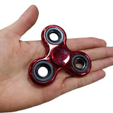 Spinner Metalico Lujo 3 Puntas Abs Fidget Spiner Brillante