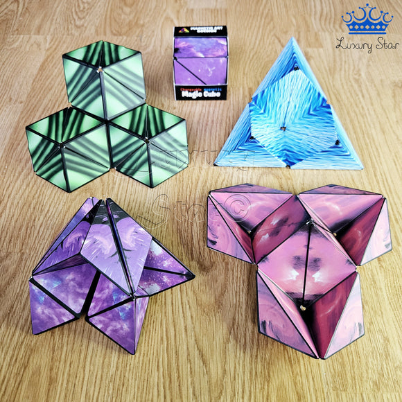Infinity Cube Magnético Estrella Patrones Puzzle Antiestres