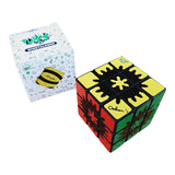 Internal Gear 3x3 Plano Cubo Lanlan Engranajes Negro