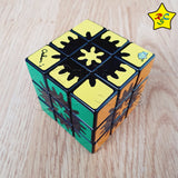 Internal Gear 3x3 Plano Cubo Lanlan Engranajes Negro