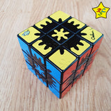 Internal Gear 3x3 Plano Cubo Lanlan Engranajes Negro