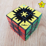 Internal Gear 3x3 Plano Cubo Lanlan Engranajes Negro