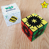 Internal Gear 3x3 Plano Cubo Lanlan Engranajes Negro
