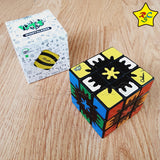Internal Gear 3x3 Plano Cubo Lanlan Engranajes Negro