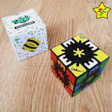 Internal Gear 3x3 Plano Cubo Lanlan Engranajes Negro