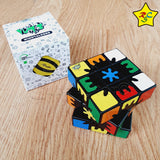 Internal Gear 3x3 Plano Cubo Lanlan Engranajes Negro
