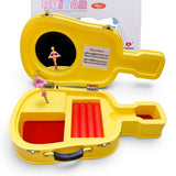 Joyero Caja Musical Guitarra Organizador Joyas