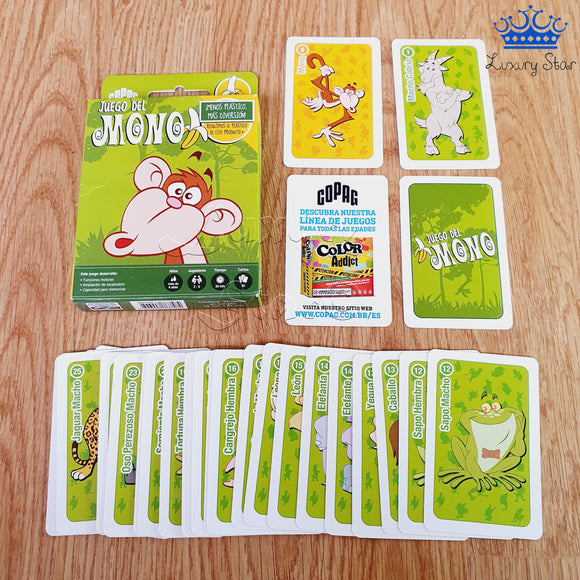 Juego De Mono Copag Cartas Animales Parejas Estategia