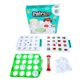 Juego Pares + Tarjetas Memoria Tiempo Aprende Pair Game