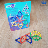 Juego De Imanes Estrella Fichas Bolas Metalicas Construccion