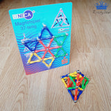 Juego De Imanes Estrella Fichas Bolas Metalicas Construccion