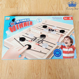 Juego Mesa Hockey Puck Game Tablero Fichas Amigos Familia