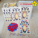 Juego La Cucaracha Interactivo De Azar Fichas Famiia Amigos