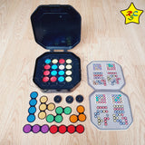 Kanoodle Fusion Colores Juego Mesa Luz Tangram Puzzle Tetris