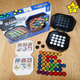 Kanoodle Fusion Colores Juego Mesa Luz Tangram Puzzle Tetris