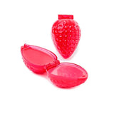 Brillo Labial Fresa Hidratante Forma Fresita Lip Rojo Labios