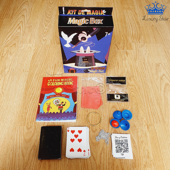 Kit Magia 15 Trucos Juego Magic Show + Instrucciones