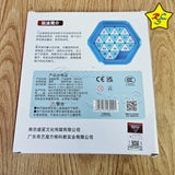 Puzzle 2d Qiyi Klotski Hexagonal Azul Números Rompecabezas