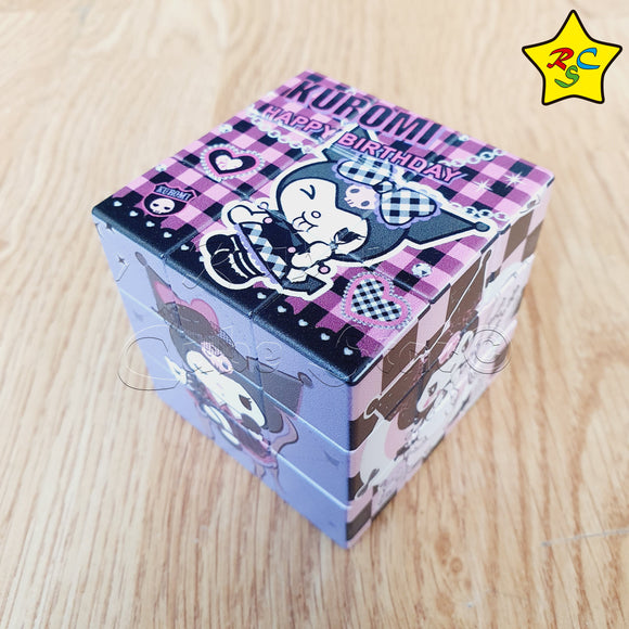 3x3 Kuromi Cubo Impreso Figuras Anime Hello Kitty