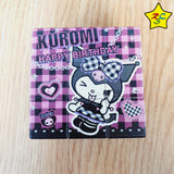 3x3 Kuromi Cubo Impreso Figuras Anime Hello Kitty