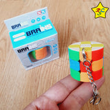 Llavero 3x3 Cilindro Barras Stickerless Buen Giro Funcional