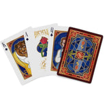 Cartas Poker La Bella y La Bestia Bicycle Naipes Premium