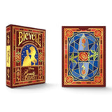 Cartas Poker La Bella y La Bestia Bicycle Naipes Premium