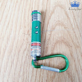 Mini Laser Linterna Luz Led Puntero Llavero Gancho Portable