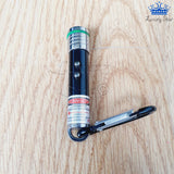 Mini Laser Linterna Luz Led Puntero Llavero Gancho Portable