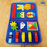 Libro Didactico Infantil Montessori Figuras Texturas Motriz