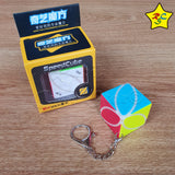 Llavero Ivy Cube Qiyi Cubo 3 Cm Ivy Original