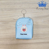 Llavero Monedero Maleta Mini Animado Estampado Colores