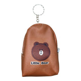 Llavero Monedero Maleta Mini Animado Estampado Colores